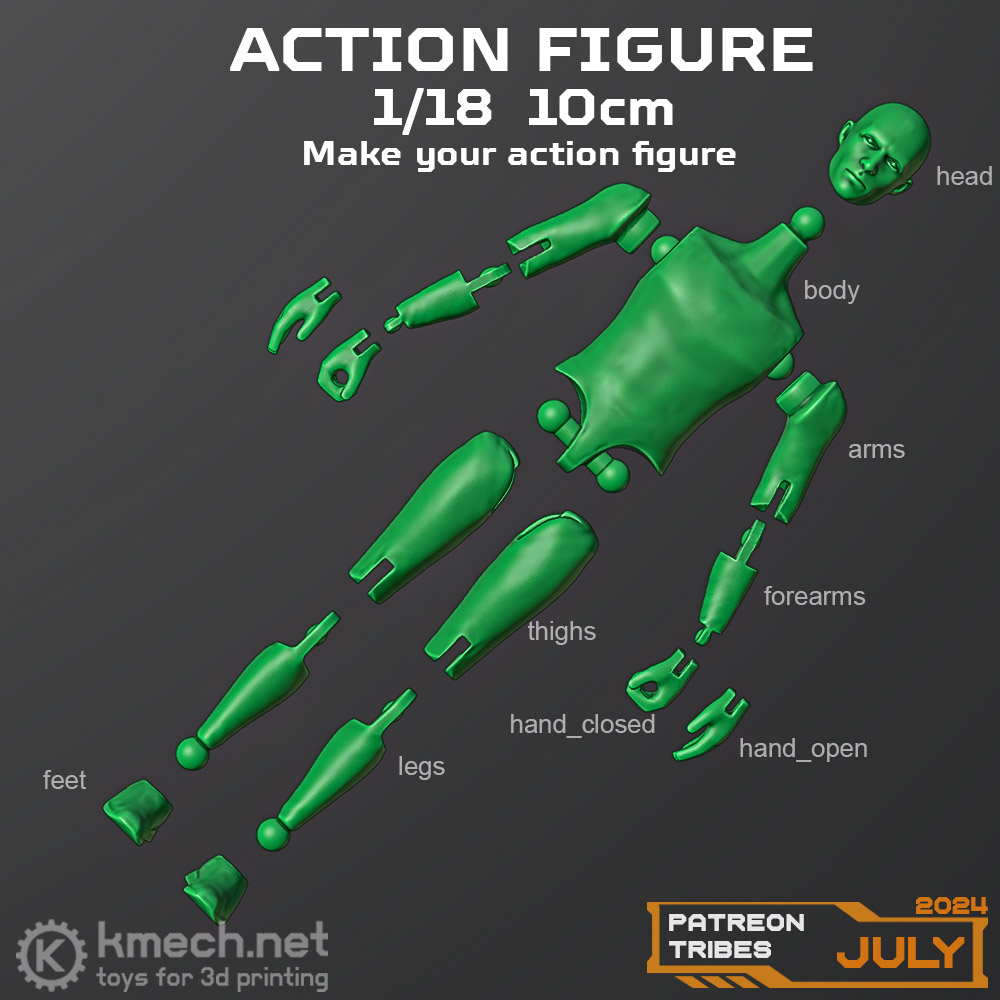 Action Figure Body